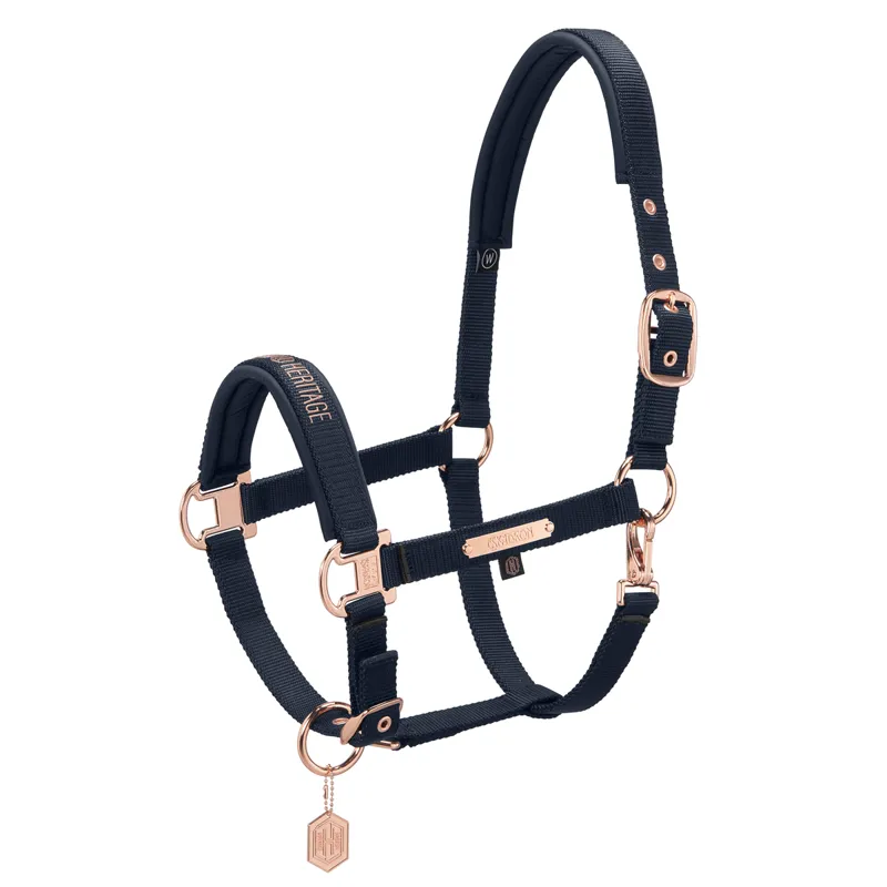 Eskadron Pin Buckle Headcollar Heritage AW23 - Navy